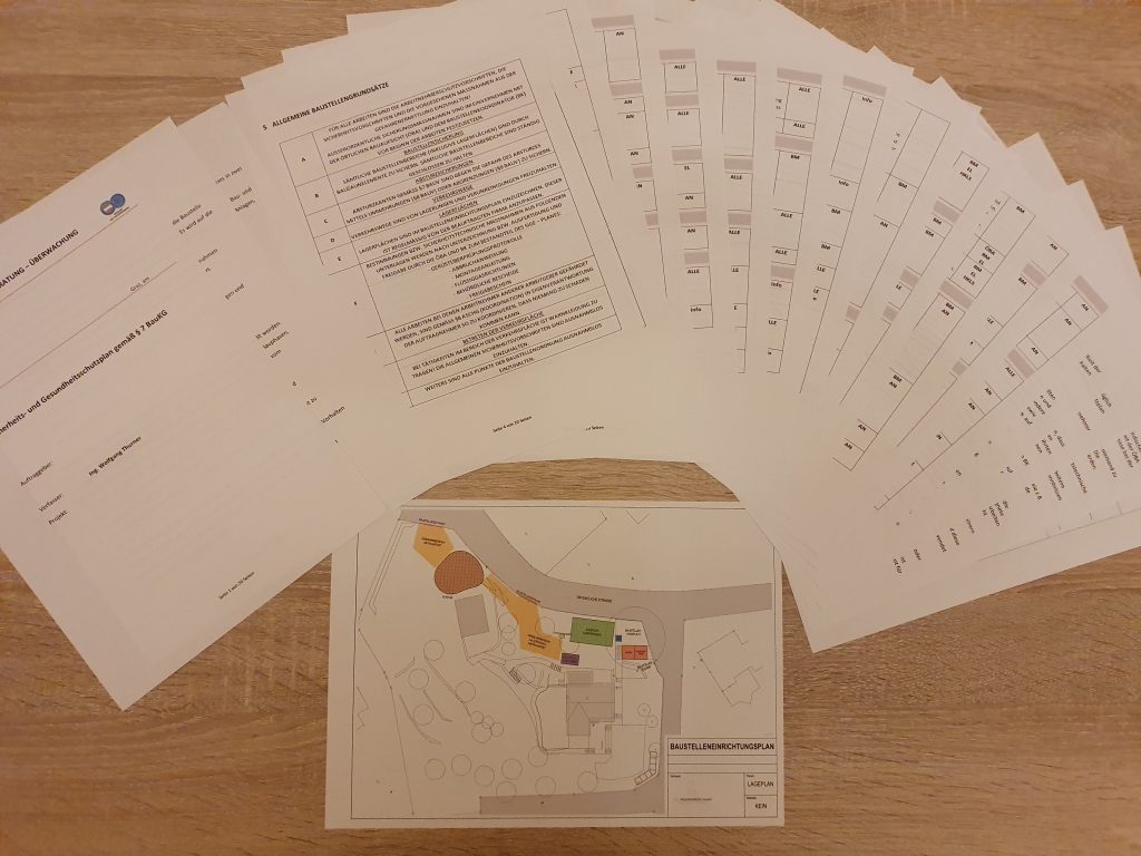 SIGE-Plan, Planungskoordination und Baukoordination gemäß BauKG in Graz und Umgebung